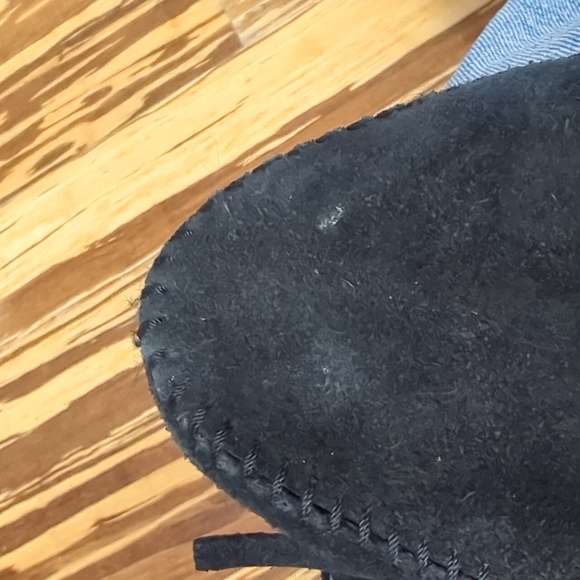 Mister Mint suede fringed moccasin boots - Picture 6 of 8